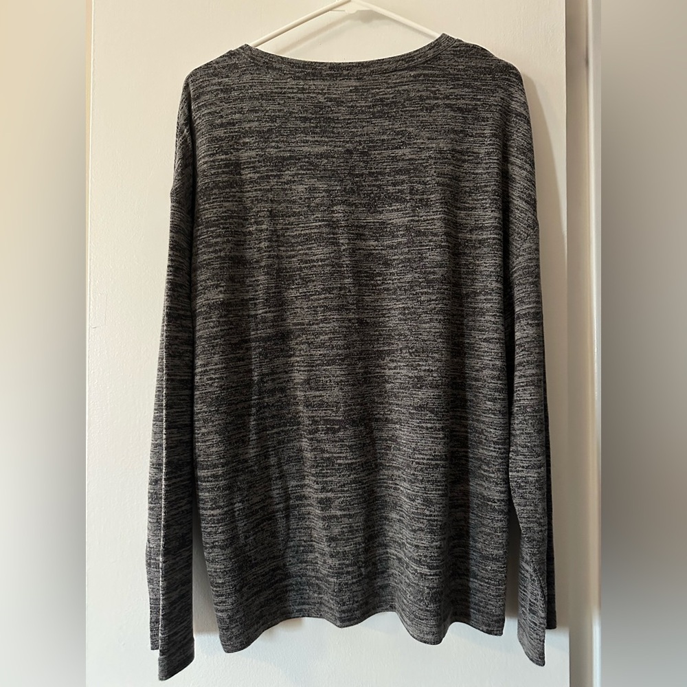 Ekouaer Pajama Set Womens Long Sleeve - Gray - Large - Picture 4 of 5